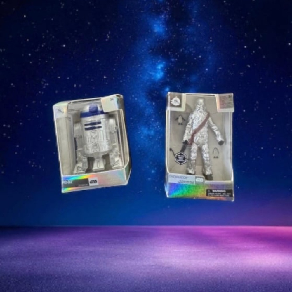 Zuru Star Wars R2-D2 and Chewbacca Mini New Unopened Packaging